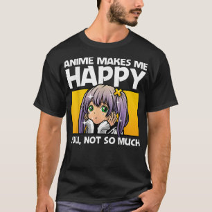 Camiseta Arte Anime Para Mujeres Chicas Adolescentes Hombre