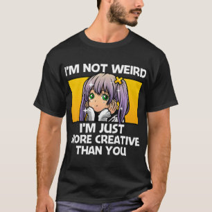 Camiseta Arte Anime Para Mujeres Chicas Adolescentes Hombre