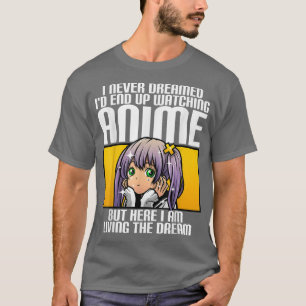 Camiseta Arte Anime Para Mujeres Chicas Adolescentes Hombre