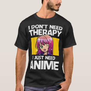 Camiseta Arte Anime Para Mujeres Chicas Adolescentes Hombre