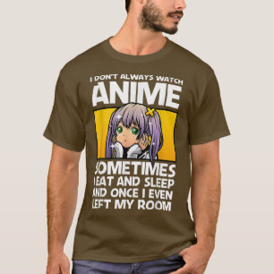 Camiseta Arte Anime Para Mujeres Chicas Adolescentes Hombre
