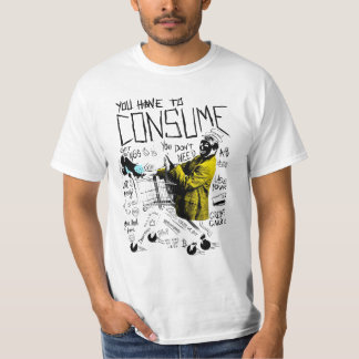 Camiseta Arte anti consumismo