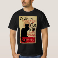 Arte Antiguo Modernista, Esta Noche Gato Negro Cha