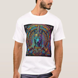 Camiseta Arte Anubis Egipcio