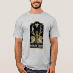 Camiseta Arte Art Decó de Martini