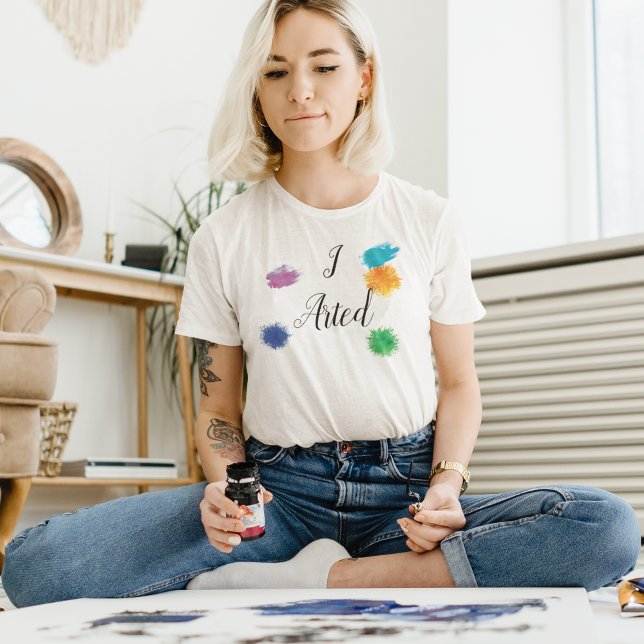 Camiseta Arté Artista Divertido Pintor Pintura Arte (Subido por el creador)