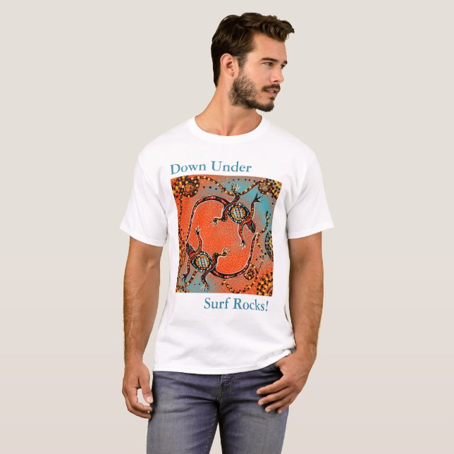 CAMISETA ARTE AUSTRALIANO                      (Anverso completo)