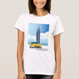 CAMISETA ARTE AUTOMÓVIL ELEGANTE DE VETTE