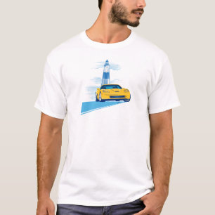 CAMISETA ARTE AUTOMÓVIL ELEGANTE DE VETTE