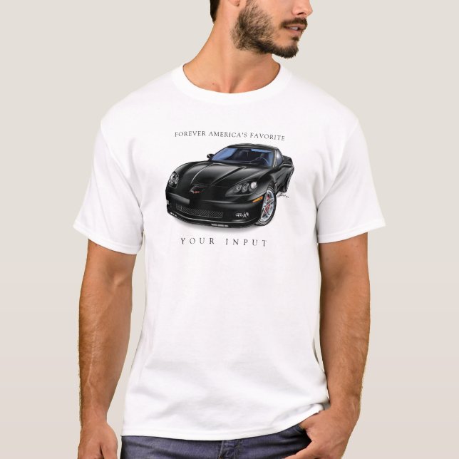 CAMISETA ARTE AUTOMÓVIL ELEGANTE Z-06 (Anverso)