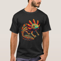 Arte Axolotl México Azteca México Anfibio Salaman