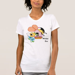 Camiseta Arte banal de la abeja usted mismo de la miel de