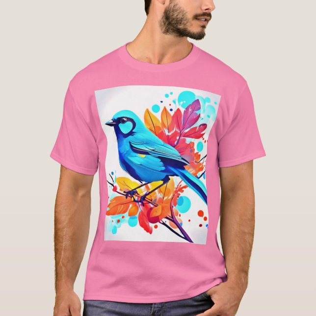 Camiseta Arte Bliss de Bluebird (Anverso)