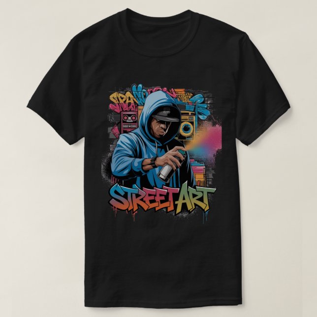 Camiseta Arte callejero (Diseño del anverso)