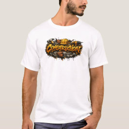 Camiseta Arte callejero de estilo grafiti de construcción G
