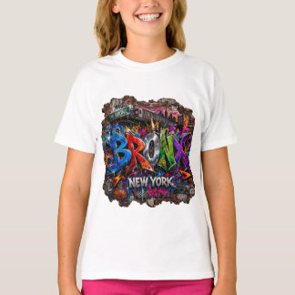 Camiseta Arte callejero de graffiti urbano del Bronx Nueva