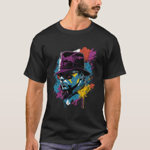 Camiseta Arte callejero de pandillas de grafitis de la mafi