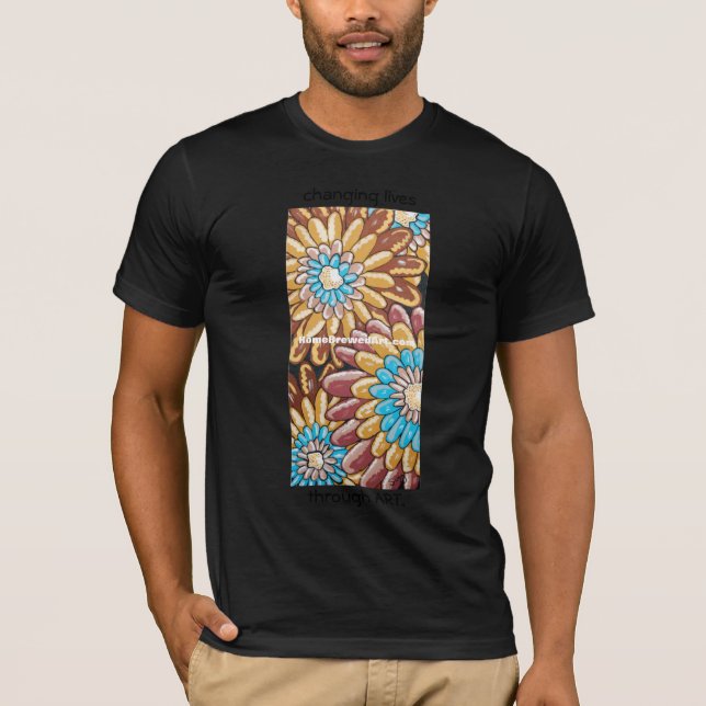 Camiseta Arte cambiante #2 de Thorugh de las vidas (Anverso)
