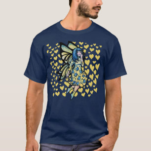 Camiseta Arte-camiseta de hadas