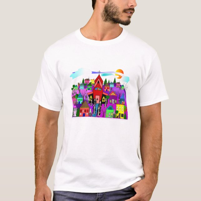 Camiseta Arte católico de las monjas "que dirige a la (Anverso)