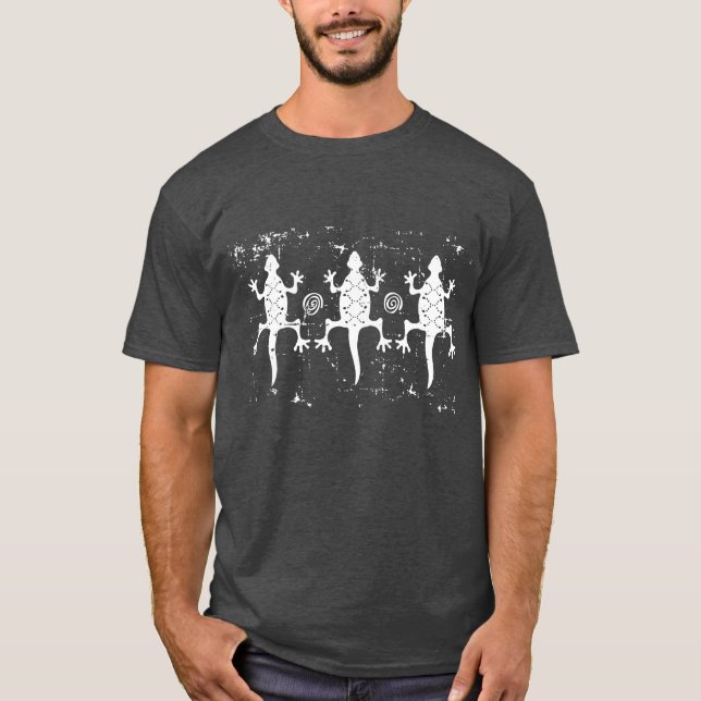 Camiseta Arte cavernícola antiguo (Anverso)