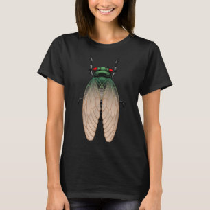 Camiseta Arte Cicada Para Hombres Mujeres Niños Intomólogas