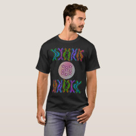 Camiseta Arte científico del cromosoma del arcoíris y la re