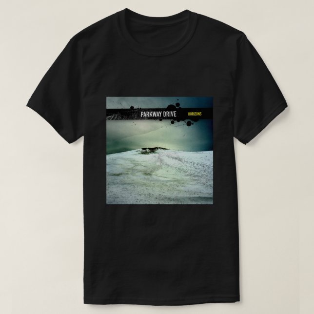 Camiseta arte clásico de la banda parkway (Diseño del anverso)