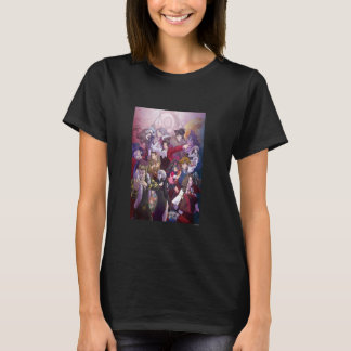 Camiseta Arte clave de colección de investigaciones del abo