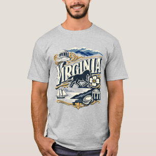 Camiseta Arte Colonial de Montaña del Patrimonio del Estado