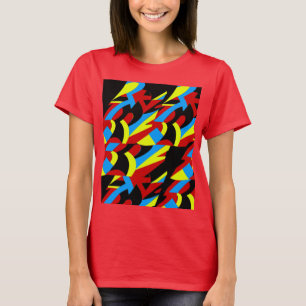 Camiseta Arte Colorido Abstracto