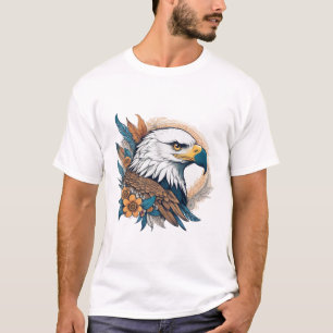 Camiseta Arte colorido - Boho Patter de flores espirituales