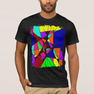 Camiseta Arte colorido del poder