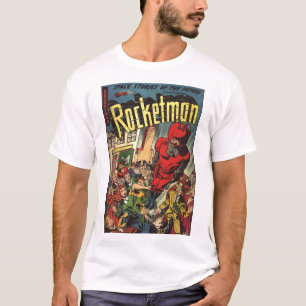 Camiseta Arte cómico de la época dorada - Rocketman