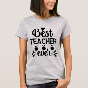 Camiseta Arte con la palabra Profesor mejor Lindo jamás
