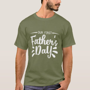 Camiseta Arte con palabras genial para el primer Día del Pa