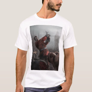Camiseta Arte conceptual del juego de terror ZombiU Guardia