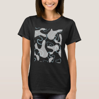 Camiseta Arte contemporáneo de estilo inglés colorido