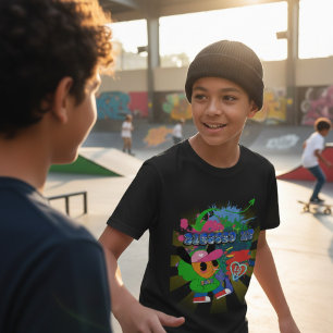 Camiseta Arte Cristiano Bendecido Inspirado en Hip Hop