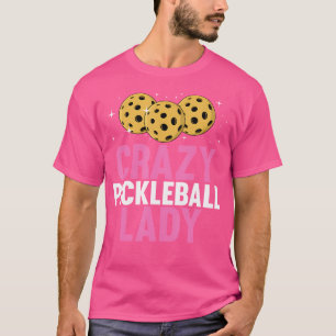 Camiseta Arte Cuaderno De Bolas De Pickleball Para Mujeres