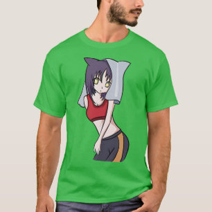 Camiseta Arte cultural de Japón Anime Otaku Estética Chica