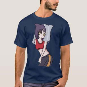 Camiseta Arte cultural de Japón - Preestética Chica de Anim