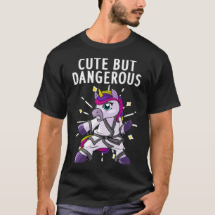 Camiseta Arte Cute Karate Para Mujeres Chica Marcial De Cin