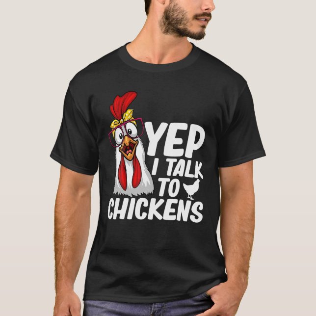 Camiseta Arte Cuto De Pollo Para Hombres Mujeres Agricultor (Anverso)