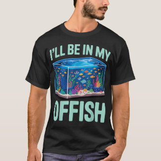 Camiseta Arte de Acuario para Acuariofilia Tanque de Peces