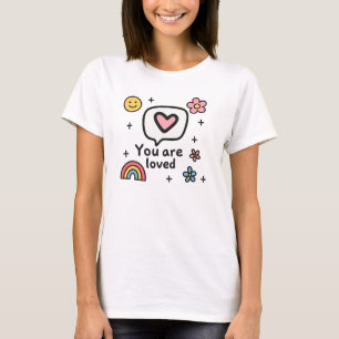 Camiseta Arte De Afirmación Positiva - Te Encanta La Madera