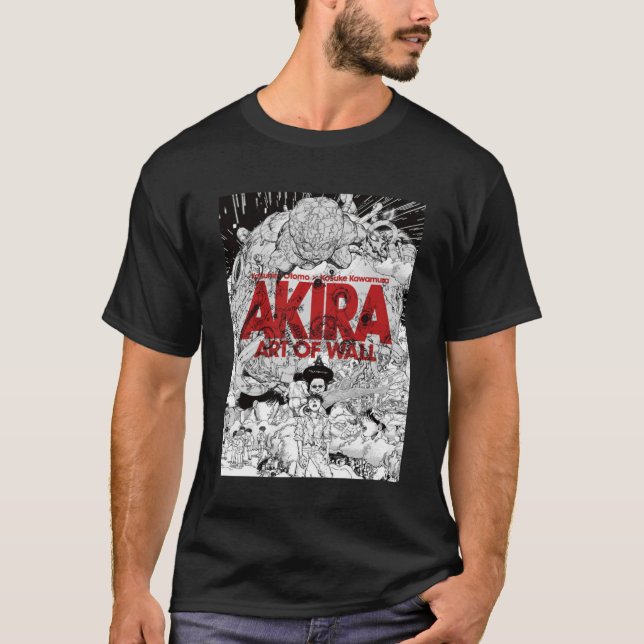 Camiseta arte de akira tetsuo (Anverso)