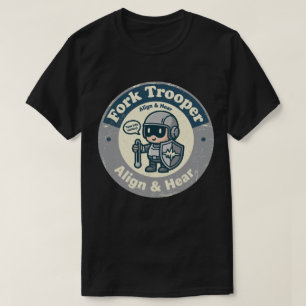 Camiseta Arte de alineación auditiva retro