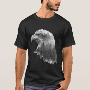 Camiseta Arte de amante de águilas Arte de vida silvestre G