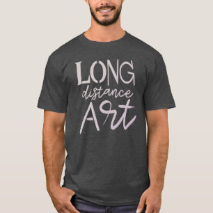 Camiseta arte de amor a larga distancia, arte de amor a lar